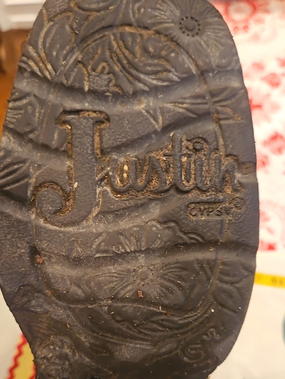 Justin Cowboy Boots Size 10B Womens - Picture 7 of 11